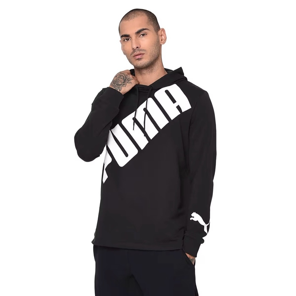 PUMA Big Logo Men's Black Hoodie